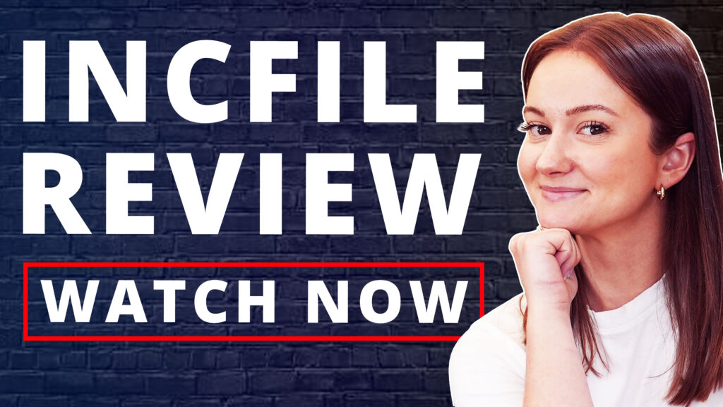 Youtube thumbnail, Incfile Review.